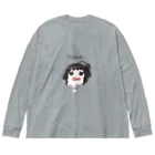 適切な温度の水のTOKERU GIRL Big Long Sleeve T-Shirt