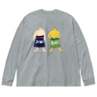 aeiuoのSUMO-TORI Big Long Sleeve T-Shirt