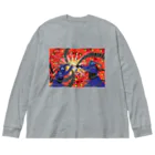 伊勢守 isenokami  剣道 x 日常  kendo inspired.のLife with Kendo (motion graphic) Big Long Sleeve T-Shirt