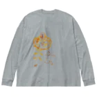 妖怪バリスタのslow life Big Long Sleeve T-Shirt