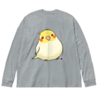 *KAKAPO*の*KAKAPO*のふんわりオカメインコちゃん(るちの) Big Long Sleeve T-Shirt