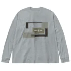 アリーヴェデルチャンネルSHOPのCYBER WINDOW KHK Big Long Sleeve T-Shirt