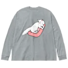 Lily bird（リリーバード）のまったりニャンコ① Big Long Sleeve T-Shirt