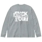 KNOCKOUTJROCKのKNOCK OUT LOGO Handwritten Big Long Sleeve T-Shirt