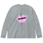 あふれ21あぱれるのあふれ21つゆだく Big Long Sleeve T-Shirt