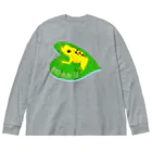 LalaHangeulの猛毒吹矢ガエル Big Long Sleeve T-Shirt