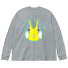 LalaHangeulのコンゴウフグ　日本語サークル Big Long Sleeve T-Shirt