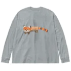 稲藁商店の小熊貓＜レッサーパンダ＞ Big Long Sleeve T-Shirt