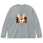 まみおデザインのコーギーくん Big Long Sleeve T-Shirt