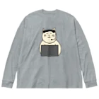 ＋Whimsyのコールセンターねこ Big Long Sleeve T-Shirt