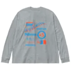 KAWAGOE GRAPHICSのフットボールな Big Long Sleeve T-Shirt