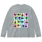 E.C.HのRECORD-PLAYERS Big Long Sleeve T-Shirt