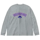 gleam summerのウミウシカレッジロゴ Big Long Sleeve T-Shirt