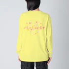 ainarukokoroのいらしゃいませ　花 Big Long Sleeve T-Shirt