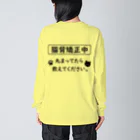 はちよんごの猫背矯正中 Big Long Sleeve T-Shirt