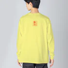 hilo tomula トムラ ヒロのGroup Collective Red ビッグシルエットロングスリーブTシャツ