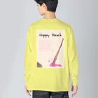 suzukakeyamatoの喧嘩上達 ビッグシルエットロングスリーブTシャツ