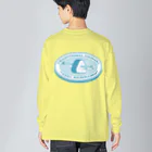 北風のゼリーの半生ししゃもおにぎり（ブルースカイ） Big Long Sleeve T-Shirt