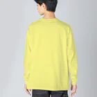 IZANAMI by Akane Yabushitaの東南アジアのチャーム（お寺カラー） ビッグシルエットロングスリーブTシャツ