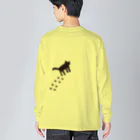 REDMOON_SAPPOROのNEKONEKO BROTHERS Big Long Sleeve T-Shirt