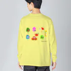 クレヨン工房のネコの郵便屋さん！ Big Long Sleeve T-Shirt