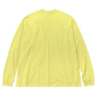 檸檬堂の檸檬モノクログッズ ビッグシルエットロングスリーブTシャツ