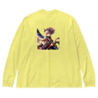 ぴくちゃー55の未来女子01 Big Long Sleeve T-Shirt