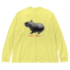 aNone sOnoneのスキニーギニアピッグ Big Long Sleeve T-Shirt