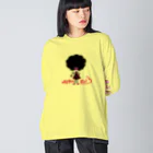 ユララボのアフロガール　ドレスアップver. Big Long Sleeve T-Shirt