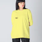 小鳥と映画館のねこ Big Long Sleeve T-Shirt