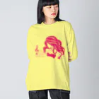 JOKERS FACTORYのLIPSTICK ON YOUR COLLAR Big Long Sleeve T-Shirt