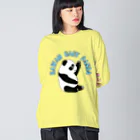 LalaHangeulのKawaii Baby Panda Big Long Sleeve T-Shirt