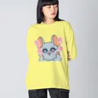 Chinchilla’ｓ（ちんちら～ず）のちゅ～ちゅ～マーニー Big Long Sleeve T-Shirt