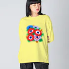 segasworksのアネモネ（かくれんぼうさぎ） Big Long Sleeve T-Shirt