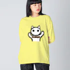 aiueoneko358のパワー猫 Big Long Sleeve T-Shirt