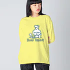 SU-KUのSlump Rabbit ビッグシルエットロングスリーブTシャツ