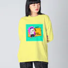 NaokicksのKANPAI BE FREE Big Long Sleeve T-Shirt