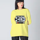 北風のゼリーのオープンリールテープレコーダー（カラー） Big Long Sleeve T-Shirt