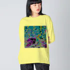 水草の地図A Big Long Sleeve T-Shirt