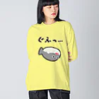 脂身通信Ｚのぐふっ…230616 ビッグシルエットロングスリーブTシャツ