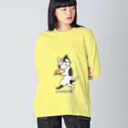 chave-shopの運ぶねご ビッグシルエットロングスリーブTシャツ