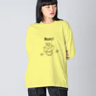 ERIKA RELAXの京都のおっちゃん Big Long Sleeve T-Shirt