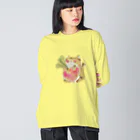 みゆ左衛門の茶トラの茶太郎    冬 Big Long Sleeve T-Shirt