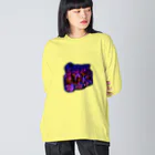 JINPIN (仁品)のがぶ飲み Big Long Sleeve T-Shirt