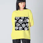 (っ◔◡◔)っ ♥ Le Petit Trésor ♥の花の詩カップ(The Flower Poetry Cup) Big Long Sleeve T-Shirt