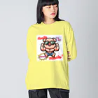 tsukino-utenaのハッスルマッスル！目指せ！セクシーガイ！！ Big Long Sleeve T-Shirt