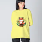 Forêt de RenardsのmountainＦＯＸ ビッグシルエットロングスリーブTシャツ