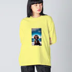 Safari8のSafari8 IWS00011 ビッグシルエットロングスリーブTシャツ