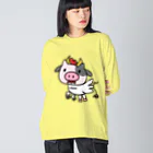 gogoteam54のうしぶたとり Big Long Sleeve T-Shirt