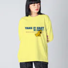 JOKERS FACTORYのTAKE IT EASY ビッグシルエットロングスリーブTシャツ